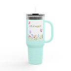 Personalized Butterfly Insulated Travel Mug - 40oz
