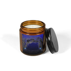 Scented Soy Candle - Tranquil Escape Aromatherapy Candle in Amber Jar