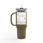 Personalized Butterfly Insulated Travel Mug - 40oz