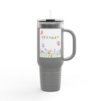 Personalized Butterfly Insulated Travel Mug - 40oz