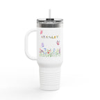 Personalized Butterfly Insulated Travel Mug - 40oz