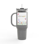 Personalized Butterfly Insulated Travel Mug - 40oz