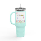 Personalized Butterfly Insulated Travel Mug - 40oz