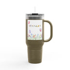 Personalized Butterfly Insulated Travel Mug - 40oz