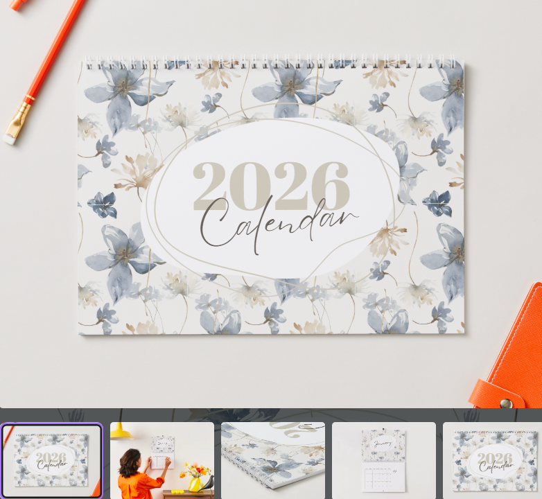 2026 Digital Calendar – Minimalist & Printable Planner