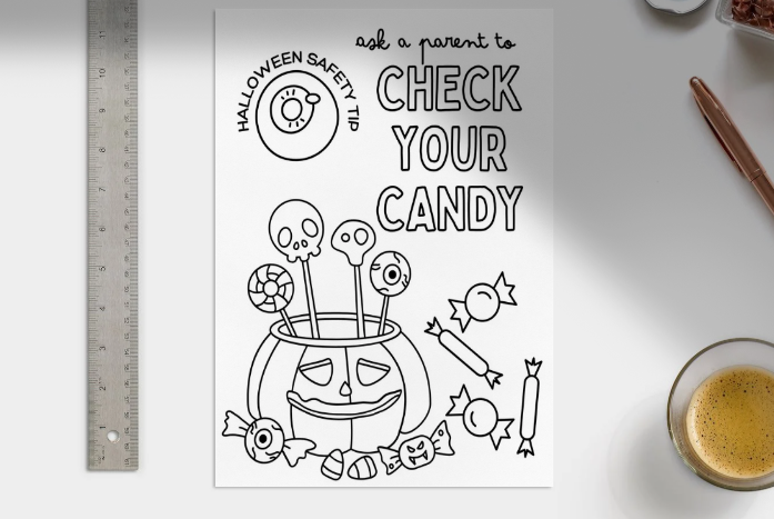 "Spooky & Silly: Halloween Coloring Fun for Kids"