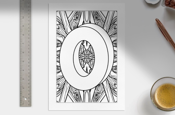 Number Mandala Coloring Book: Relaxing Math-Themed Designs for Creativity & Mindfulness