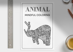 Wild Animal Mandala Coloring Book: Intricate Designs of Lions, Elephants, Tigers & More
