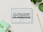 Alphabet Mindful Coloring Book for Kids: Relaxing ABC Designs to Spark Creativity & Calm