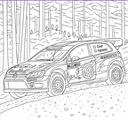 WRC Coloring Book