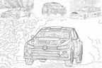 WRC Coloring Book
